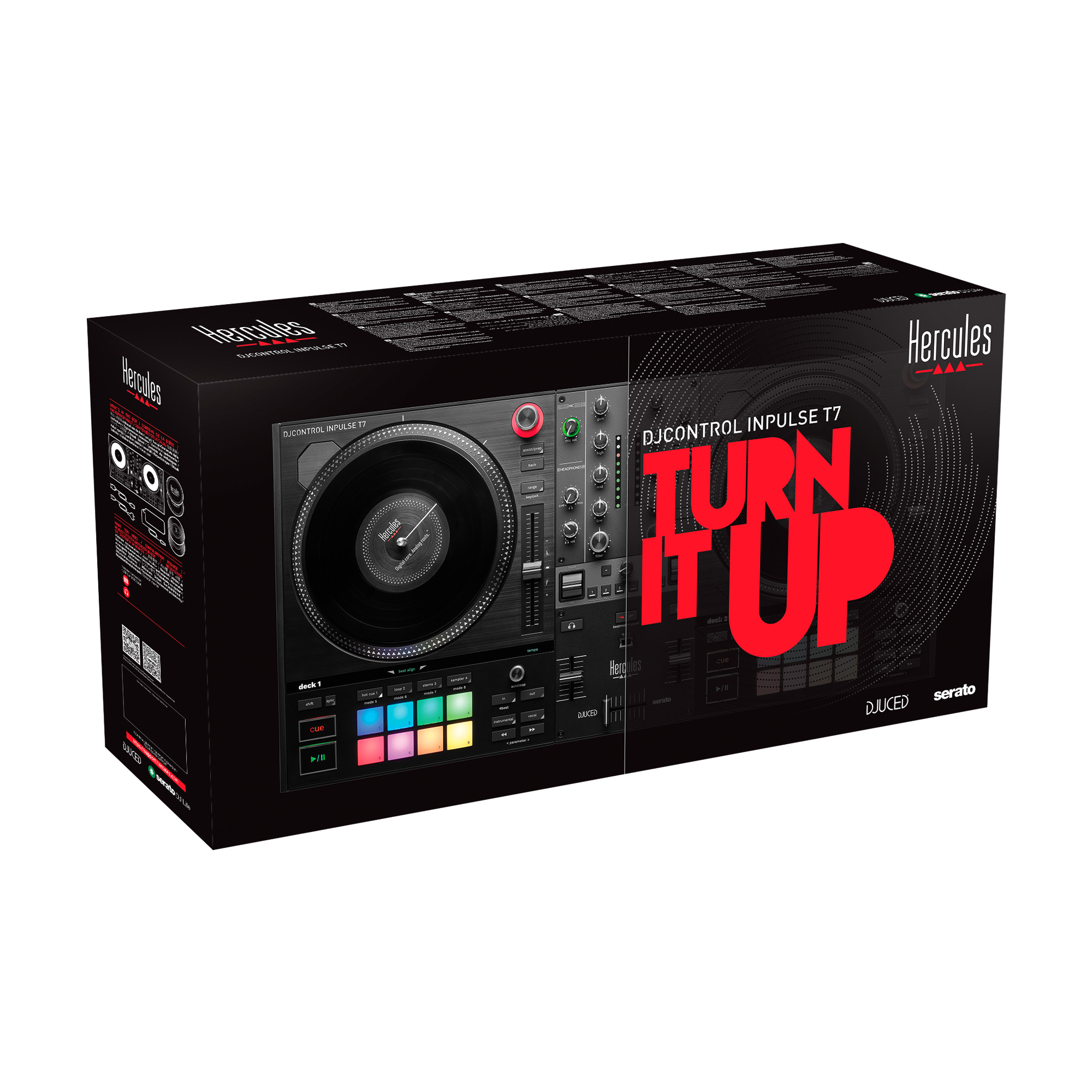 Hercules DJ Control Inpulse T7 - Controllers - Allround Musik Hercules DJ Control Inpulse T7 - Controllers - Allround Musik